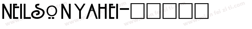 Neilson YaHei字体转换